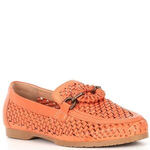 NWT Brioso Presley Woven Leather Ornamented Loafers Sz 8,5 (no original box)